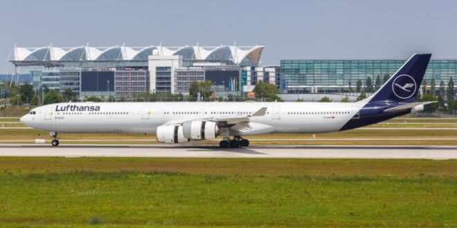 Airbus A340-600 linii lotniczych Lufthansa. fot.: Lufthansa