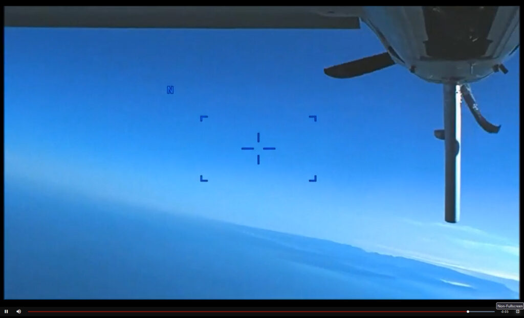Uszkodzenie śmigła UAV MQ-9 Reaper
fot: USAF