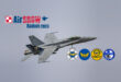 F/A-18 Hornet Display Team. fot. Puolustusvoimat - The Finnish Defence Force