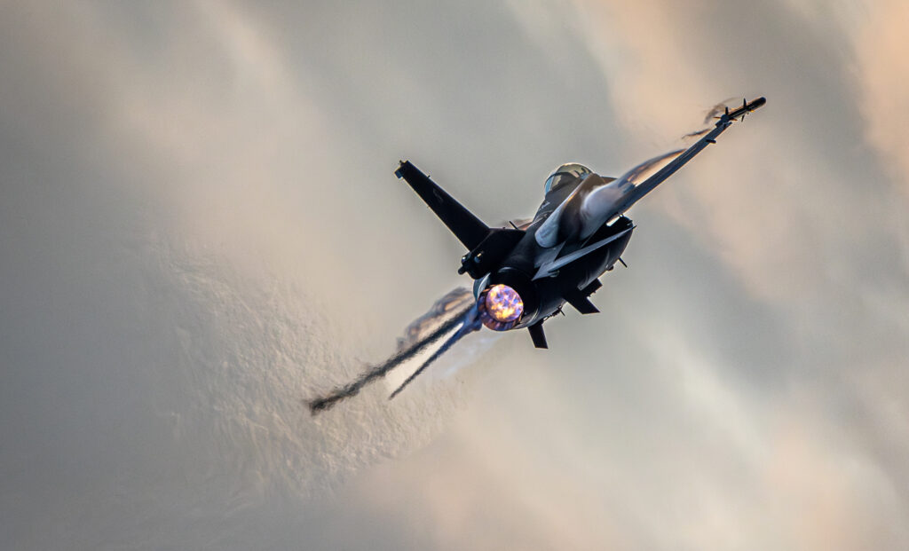 F-16 Block 52+ Jastrząb fot. Daniel Puciłowski