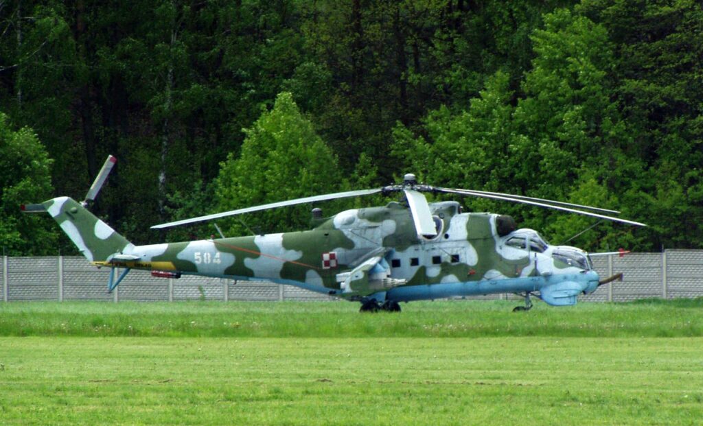 Mil Mi-24D fot. Marek Chmiel