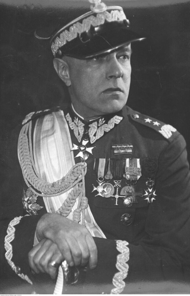 Generał dywizji Leon Berbecki, Prezes Zarządu Głównego L.O.P.P. w latach 1933-1939. fot. NAC