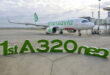 Pierwszy Airbusa A320neo (F-GNEO) dla Transavia France. fot. Airbus
