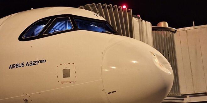 Airbus A321neo PH-YHZ Transavia Airlines. fot. MennoSwart/X (ex. Twitter)