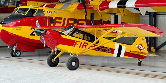 CubCrafters CC19-215 XCub został przekazany 19.XI ub.r Timowi Sheehy, dyrektorowi generalnemu Bridger Aerospace w Bozeman w stanie Montana. Fot. CubCrafters