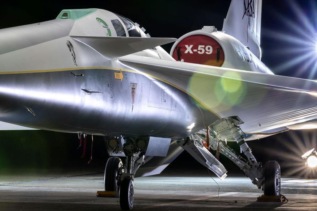 Oficjalna prezentacja X-59  fot: Skunk Works
