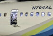 Uszkodzenia kadłuba Boeinga 737 MAX 9 linii Alaska Airlines (lot 1282). fot. NTSB