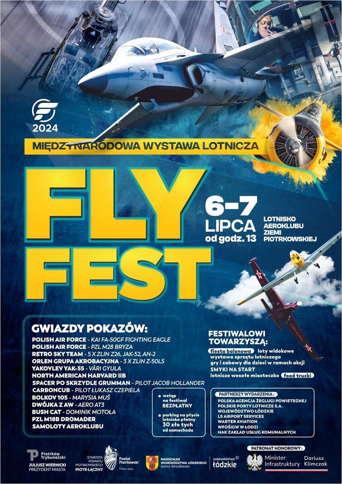 XII Międzynarodowy Festiwal Lotniczy FLY FEST’2024