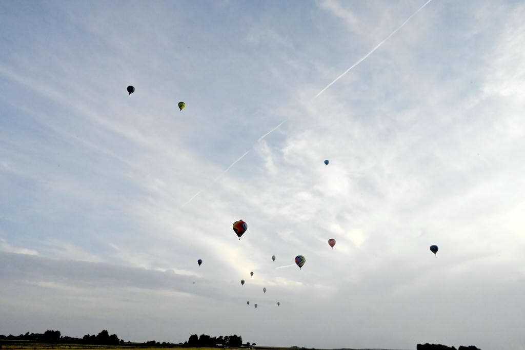 19 Międzynarodowe Zawody Balonowe Nałęczów 2024. fot. Paweł Kleszcz
