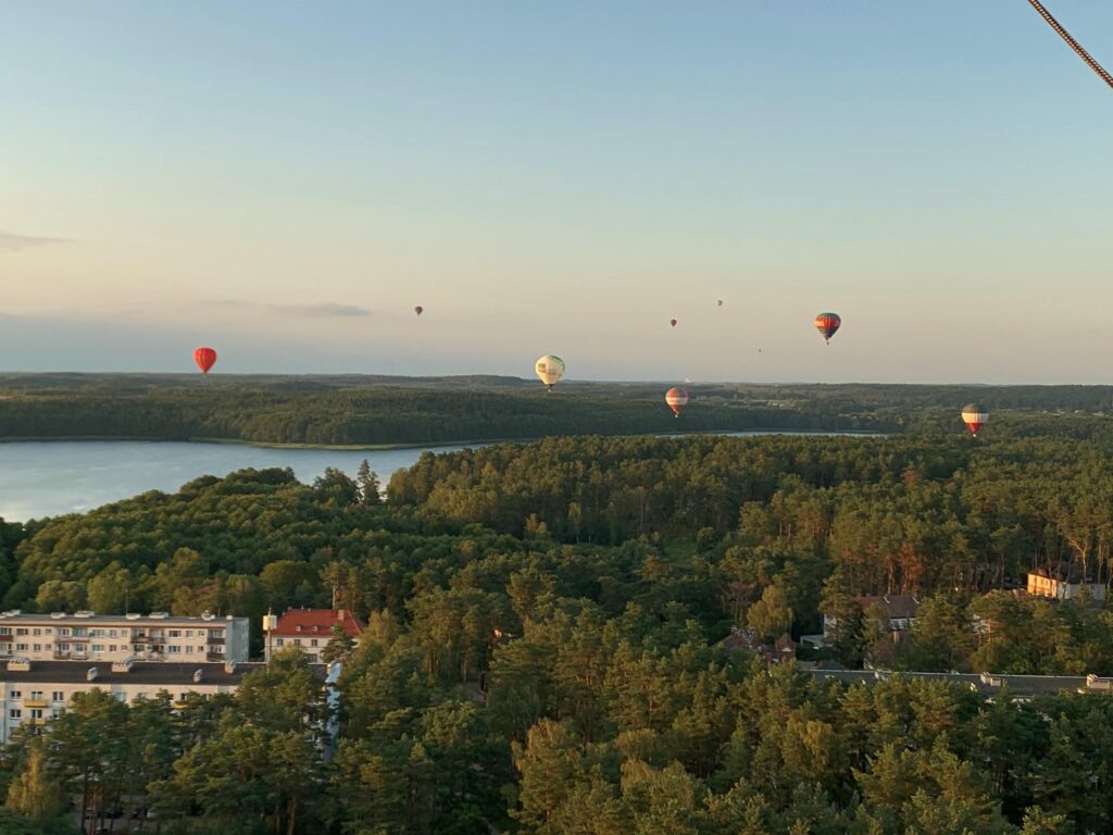 Międzynarodowy Festiwal Balonowy w Szczecinku 2024. fot. Aneta Duczkowska