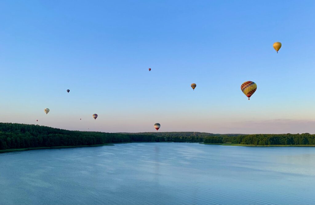 Międzynarodowy Festiwal Balonowy w Szczecinku 2024. fot. Aneta Duczkowska