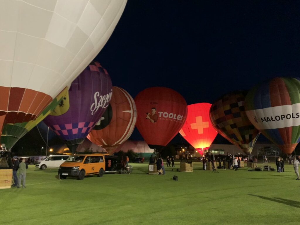 Międzynarodowy Festiwal Balonowy w Szczecinku 2024. fot. Aneta Duczkowska