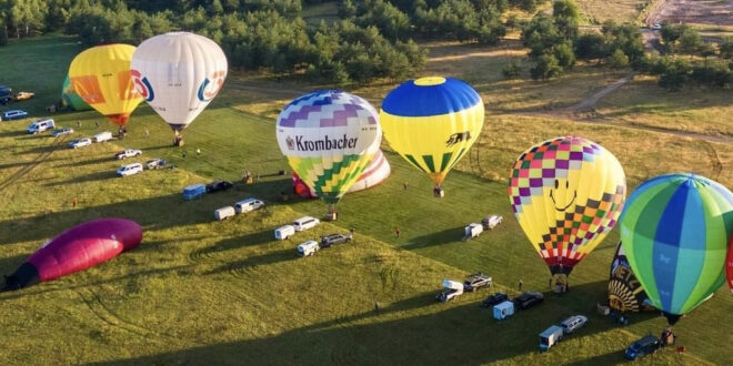 Międzynarodowy Festiwal Balonowy w Szczecinku 2024 fot. Aneta Duczkowska