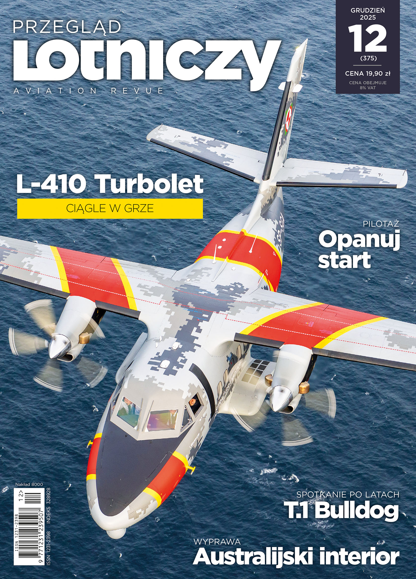 Okładka Przegląd Lotniczy Grudzień 2025 12/25