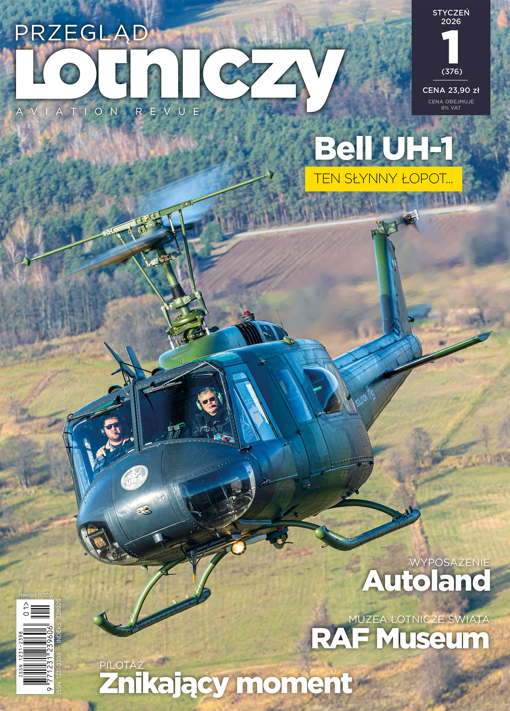 Okładka Przegląd Lotniczy Styczeń 2026 01/26