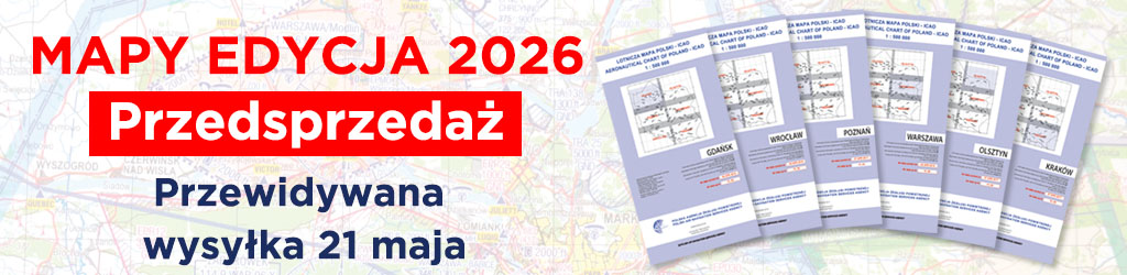 Mapy lotnicze 2026 przedsprzedaż